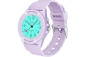 TENOCK Orologio Da Polso Sportivo Da Donna Analogico Al Quarzo 50 M Impermeabile Con Luce Notturna Per Abbinamenti Casual O Attività Sportive