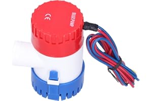 MARHYNCHUS Pompa di Sentina 12V/24V pompa pompa sommersa Impianti idraulici Pompa di sentina 350/500/750/1100GPH Pompa di Sentina a Bassa Rumorosità Interruttore Semiautomatico Piccola Pompa Elettrica Sommer