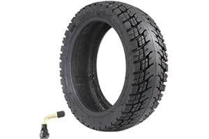 Prodrocam 10 x 2.75-6.5 Off-Road Tubeless Pneu 10 Pouces Remplacement pour Speedway 5 Dualtron 3 Zero 10X Hover-1 Alpha Gotrax G4 Scooter électrique à vide Pneu avant/arrière avec valve (1 pièce)