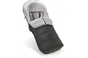 various Saco de Silla de Paseo Universal-Invierno-Impermeable (Negro)