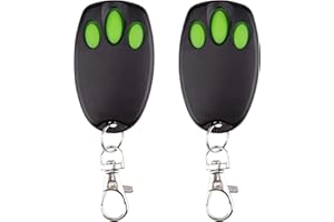 LAWOHO Transmisor de mano para elevador de motor de 433 MHz, Chamberlain, Liftmaster 84335E 94335E 84330EML 4335E ML500 ML700, abridor de puerta de garaje, 2 unidades