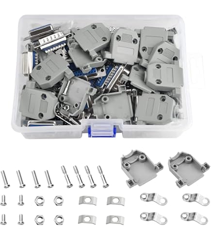 15 Pin Buchse D-SUB Stecker Lötverbinder RS232 Seriell DB15 DA15 ~ Haubengehäuse 15 Pin Buchse D-SUB Stecker Lötverbinder RS232 Seriell DB15 DA15 ~ Haubengehäuse