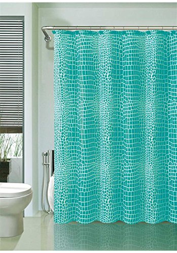 Preisvergleich Produktbild Luxus Home Nomad Duschvorhang, blau
