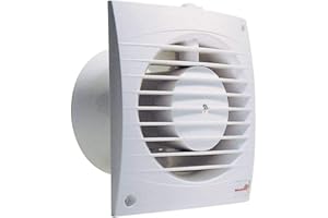 Wallair Mini-Style Wand- und Deckenluefter 90 m³/h 10cm