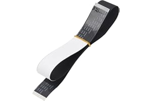 SEPTPENTA Cable Plano Flexible FPC de 2 Piezas, Plug and Play, con Adhesivo Posterior, Ancho 25 MM, Longitud 420 MM, Conexión Estable, Cable Plano Flexible de 24 Pines para Impresoras 3D