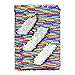 Produktbild MHJY Pailletten Tagebuch Notizbuch Wendbar DIY Cute Notizblock Journalist Mermaid Sequins Notepad Darly Journal Notebook für Kinder Erwachsene Mädchen Tochter