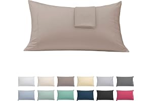 ECOMMERC3 | 2-pack örngott 50 x 90 extra mjuka och bekväma - jordfärgat örngott tillverkat i 100% i Spanien, andas, lätt att