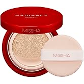 MISSHA 48 Saat Kalıcı Saten Fond&ouml;ten 15ml SPF50+ Radiance Perfect Fit Cushion Foundation No.23