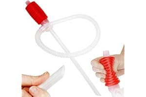 XJKLBYQ Kit de Pompe Siphon Manuelle pour l'huile de Voiture Pompe Siphon Fuel Pompe Siphon Pumpe Liquide Transfert Eauter du carbur