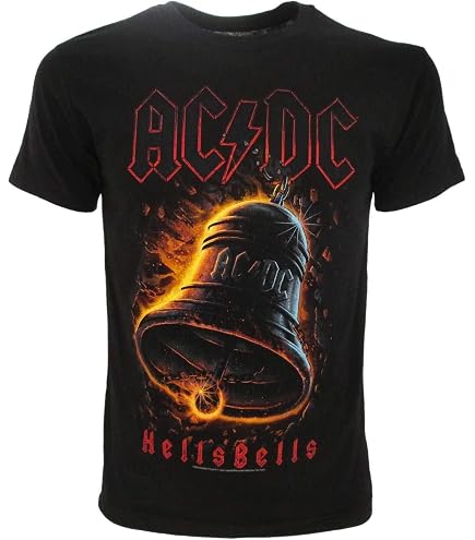 AC/DC Verres à Liqueur 4 Pièces | Verre Shot Imprimé | Design Rock | Lavable Lave-vaisselle