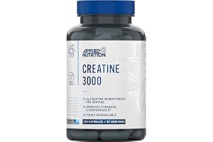 Applied Nutrition Creatine 3000 (120 Caps) Unflavoured - Kreatin - Kreatin monohydrat