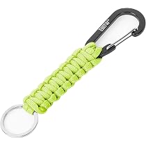 Semptec Urban Survival Technology Anhänger: 2er-Set Paracord- Schlüsselanhänger Mit Karabinerhaken Und 1,2-m-Seil (Schlüsselanhänger Mit Karabiner, Para-Cord-Schluesselanhaenger, Schlüsselkette