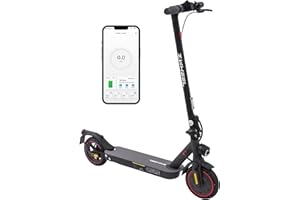 ZWHEEL Patinete Eléctrico Adultos Homologado DGT - 600-800W MAX, 20-50km Autonomía, Regeneración de Batería al Frenar, Ruedas 8.5"/10", IP54 - con Intermitentes, Doble Suspensión, Frenos de Disco