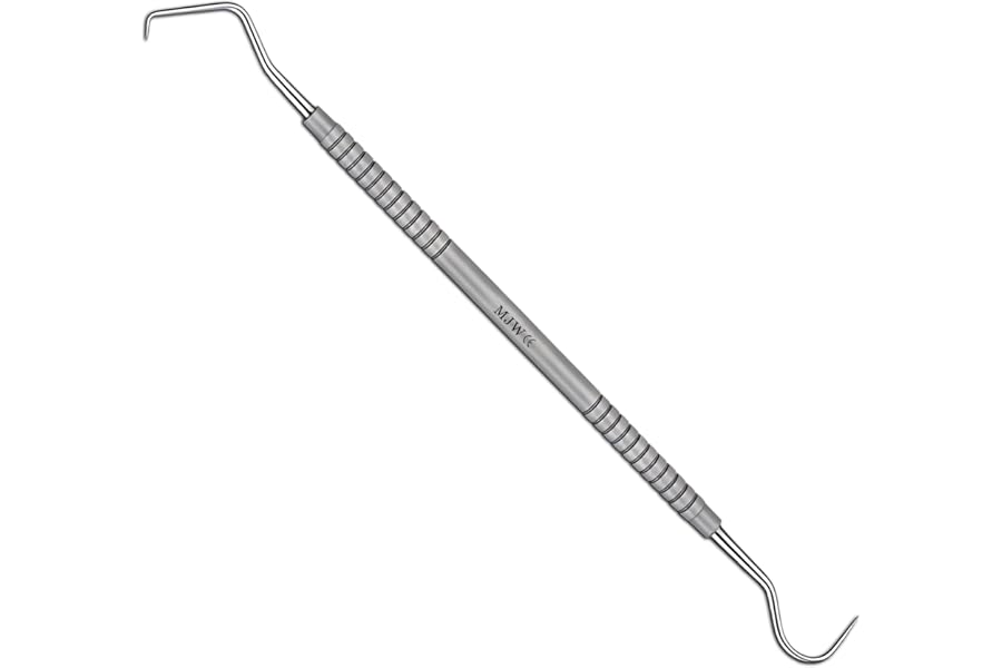 Hook Pick Double Ended Oral Hygiene Explorer Stainless Steel Teeth Cleaning Oral Student Tool Tooth Pick