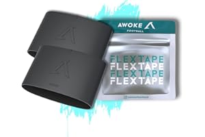 AWOKE® FlexTape Support de protège-tibias de football - Unisexe - Pour homme, femme et enfant