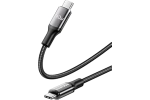 Rocoren Kabel USB C, 240W PD3.1 Kabel do szybkiego ładowania USB C na USB C, kabel do ładowania do MacBook Pro, iPad Pro/Air, Dell, HP, Samsung Galaxy S24, S23, Steam Deck (3M)