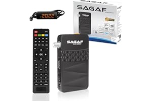 LEYF & Sagaf SUD-0507 Mini Sat Receiver DVB-S2 Full HD 1080p Digital Receiver (HDTV, Scart, USB)