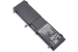 AMANDA ANTIEE 59Wh C41-N550 Laptop Batterie pour ASUS N550 N550JA N550JV N550J N550X47JV N550X47JV-SL N550JK Q550L Q550LF G550 G550JK Series 15V 4000mAh