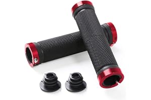 EASTERN POWER 1 Paio Manopole Bicicletta / BMX / MTB / Mountain Bike / Vintage / Plegable / Strada, Manopole Manubrio per Bici Freestyle, Manopole in Gomma Antiscivolo con Doppia Chiusura, Blu / Giallo / Nero / Rosso / Verde