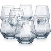 Deconox 6 Adet Cam Bardak Seti - Sade ve Modern Tasarımlı, Ekstra Berrak Su, 6'lı Meşrubat ve Kahve Bardağı Takımı (310 ml)