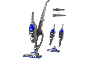 Akitas AKU10 Bezprzewodowy Odkurzacz 2w1, Pionowy i Ręczny, 22.2V, 150W, Lekki, Idealny do Dywanów, Sierści Zwierząt i Twardych Podłóg