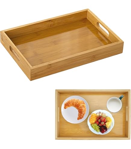 Piatto in legno africano: vassoio da portata maliano, vassoio decorativo (15x7x1,5) - Italia