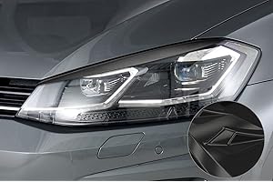 CSR-Automotive Scheinwerferblenden Kompatibel mit/Ersatz für VW Golf 7 (Typ AU) SB304-G