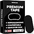 ZIBUYU® 30-Conut Anti-Snore Mouth Tape Mute Snoring Tape for Mouth Breathing Sleep Mouth Tape Improves Breathing Abnormalities Safe Adhesive Pre-cut Anti-Snore Mouth Tape for Kids Adults