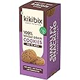 Kikibix Figs Jaggery Cookies | Best Lactation cookies | Pcos & Pcod Friendly | Tasty & Healthy Snacks For Adults | Anjeer & Jaggery Biscuits | Nutritious Multigrain Cookies | 130 Gms