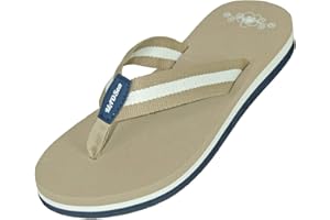 MADSea Damskie klapki japonki Summertime High | klapki japonki na lato, plażowe, beżowe, wielokolorowe