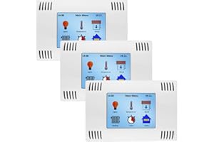 AZDelivery 5 x AZ-Touch MOD DIY Smart Home Kit: 2.8 inch TFT LCD Touchscreen Module XPT2046, PCB ILI9341, with Wall-Mount Casing, for ESP8266 and ESP32 compatible with Arduino Including E-Book!