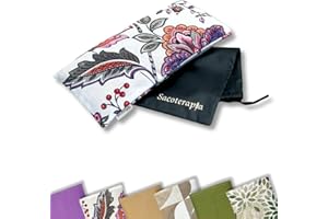 Bolsa de Semillas 30x15 cm para Microondas – Cojín Térmico Natural Calor o Frío – Alivia Dolores y Estrés – Romero, Lavanda y Trigo – SACOTERAPIA