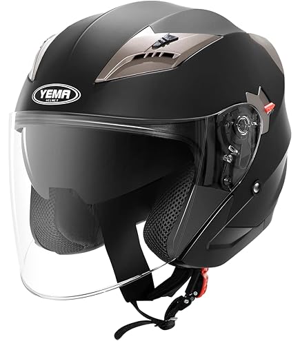 VVPEC Bluetooth-helm for volwassenen Modulair ECE-goedgekeurd Integraalgeïntegreerde motorhelm met anti-condens dubbel vizier Modulaire opklapbare motorhelm for heren en dames(6,L=59~60cm