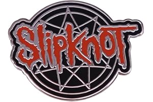 WSFXDWG Slipknot Enamel Pin Music Theme Heavy Metal Band Logo Cute Cartoon Brooch Lapel Badge for Backpacks Clothes Bags Jackets Hat Jewelry DIY Accessories