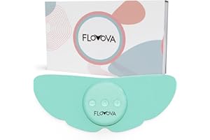 FLO-OVA Wireless Machine for Period Pain Relief, Endometriosis, PCOS, Menstrual Cramps Rechargeable with 6 Massage Modes 20 Intensity Levels for Relaxation (Green)
