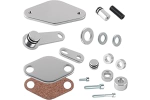 FortuneGlobe Kit de Vanne EGR Pour 2.0L B47 Moteurs Diesel，F20, F21 LCI, F22, F23, F30, F31, F34, F32, F33, F36, F10, F11 LCI, G11, G12, F25, F26 Compatible avec Joint Vanne EGR Rechange Suppression