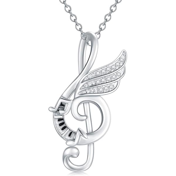thumbnail image 2 of Sterling Silver Music Charm Flute Pendant - .925 Solid Silver Instrument Jewelry 2 of 11