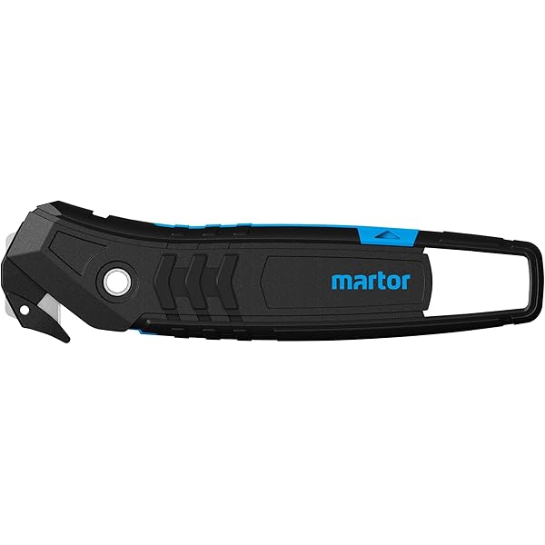 Taglierino Di Sicurezza MARTOR SECUNORM 500 – Impugnatura In Alluminio Con Lama Trapezoidale – Design Ergonomico Per Destri E Mancini - 5