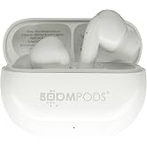 Boompods Echobuds Ger&ccedil;ek Kablosuz Kulaklık - Dahili Mikrofonlu Bluetooth Kulak Tomurcukları, 19 Saat &Ccedil;alma S&uuml;resi, Geri D&ouml;n&uuml;ş