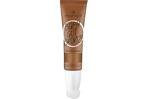 ‎ESSENCE COSMETICS essence BABY GOT BRONZE liquid bronzer, Nr. 20, Braun, langanhaltend, definierend, Einfach zu entfernen, natürlich, vegan, ölfrei, ohne Parabene, ohne Mikroplastikpartikel, 1er Pack (10ml)