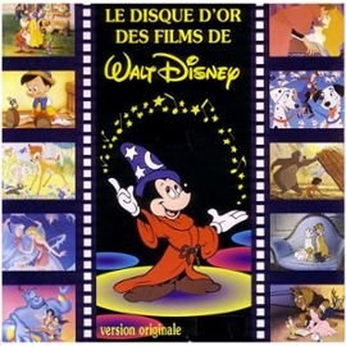 Le  disque d'or des films de Walt Disney