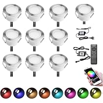 SUBOSI LED Einbaustrahler IP67 – 35 Mm, 12V, Wasserdicht Für Drinnen & Draußen