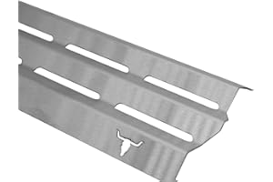 Kette´s Grillzubehör Brennerabdeckung,Edelstahl Aromaschienen ähnlich Flavorizer Bars Flammbleche (Broil King Signet/Monarch)