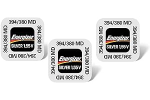 ENERGIZER - Lote de 3 ampollas de 1 Pila de óxido de Plata para Relojes 394/380 SR45 SR936SW