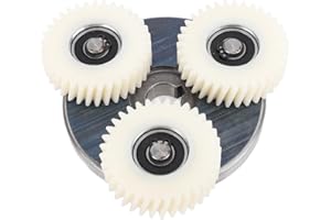 MechKit Ingranaggio Motore per Bafang Bici Elettrica, 3 Pezzi Ingranaggi Planetari in Nylon 36T con Frizione da 88 mm