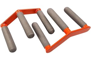 Y-NUT 2PCS Plasterboard lifter Panel Carrier Gripper Drywall Lifts Ergonomic Plate for Plywood Sheet Goods General Purpose Glass Handy Grip Hand Board Lifter Particle Thick Panels,Orange