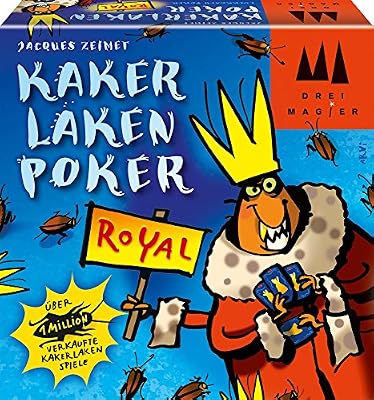 Drei Magier- Jeu de Cartes Poker des Cafards Royal, 40866