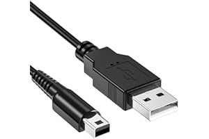 Koprek Universal Charger for Nintendo 3DS, 3DS XL, 2DS, New 3DS, 2DS XL – Compatible Charging Cable for DS/DSi Consoles