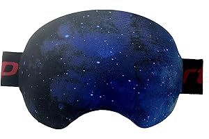 KOSTOO Lycra Protective Goggle Cover, Ski Goggle Cover Sleeve, Keep Your Lenses Clean and Scratch, Gifts for Ski Lovers (Blue)