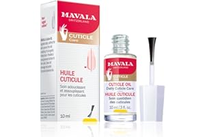 MAVALA Huile Cuticule - Nourrit, Assouplit & Protège les Cuticules - 94% Ingrédients Naturels - Enrichie en Huiles de Tournesol, Amande Douce & Olive - Vegan - 10 ml